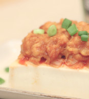 韓國辣醬雞茸泡菜蒸豆腐 