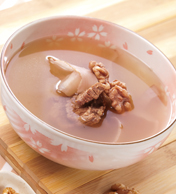 合桃玉竹牛肉湯