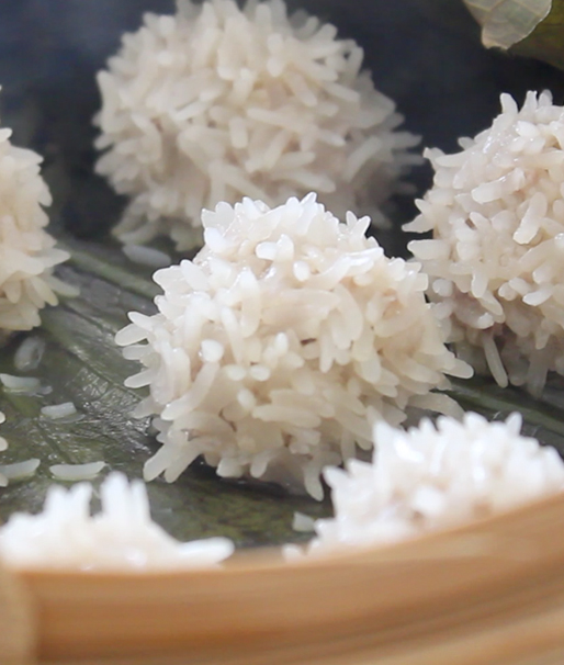 流星花丸（糯米蒸肉丸）